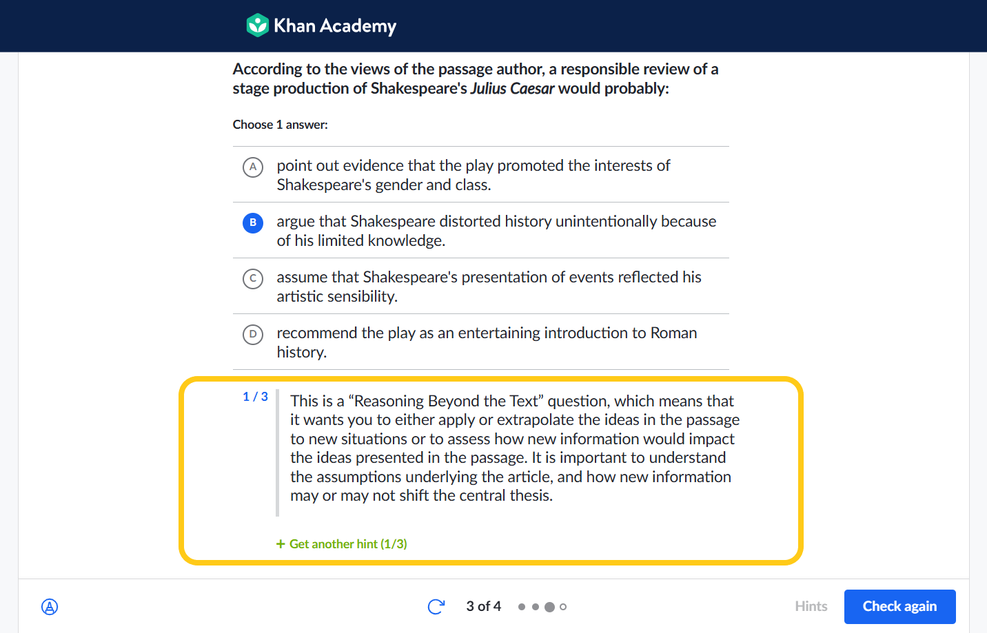 khan academy cars passages